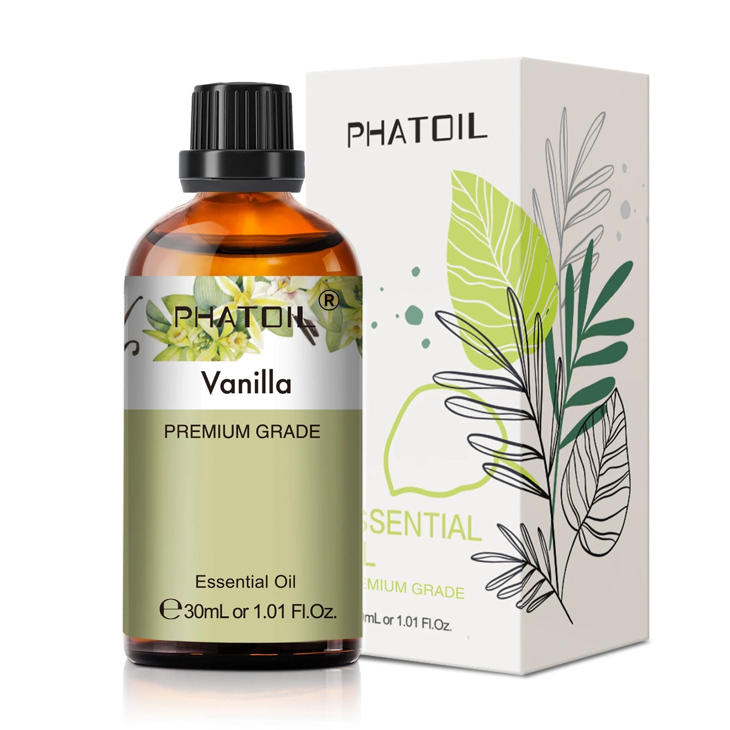 30 ml ätherische Öle aus Lavendel, Pfefferminze, Vanille und Teebaum
